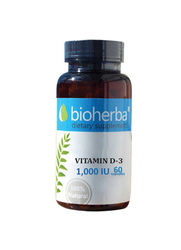 Vitamin D -3 1000 iu - 60 kapsul