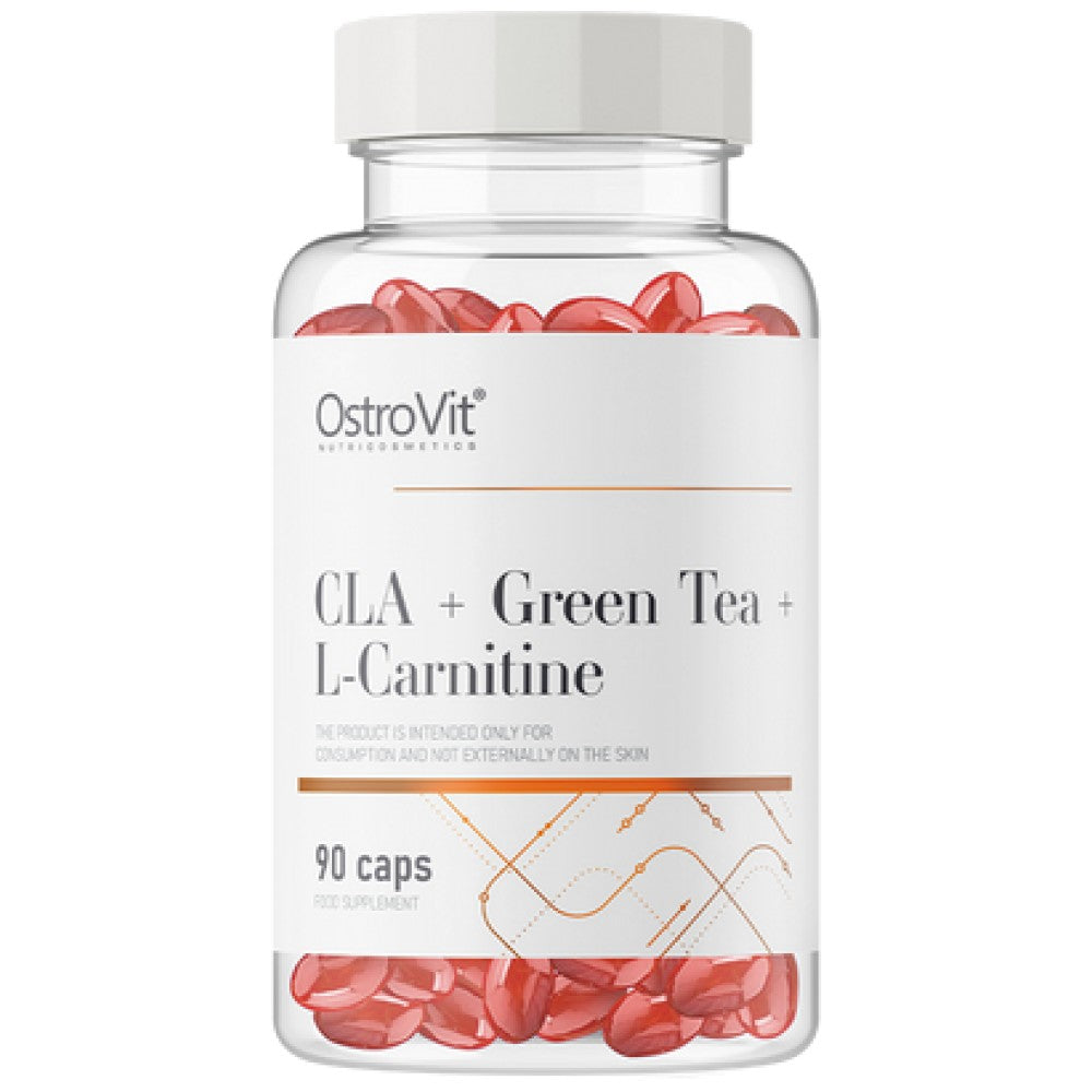 CLA + zeleni čaj + l-karnitin 90 gel kapsul
