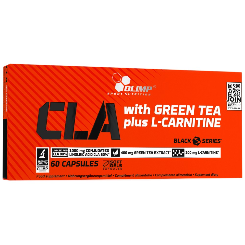 CLA, zeleni čaj plus L-karnitin | Sport Edition - 60 kapsul