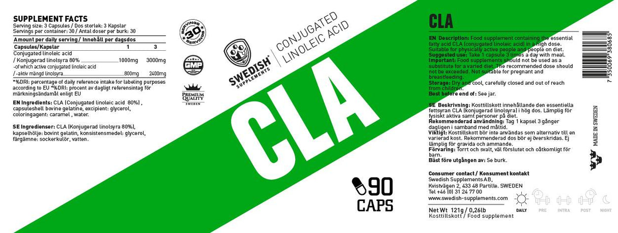 CLA 1000 mg - 90 Dragees