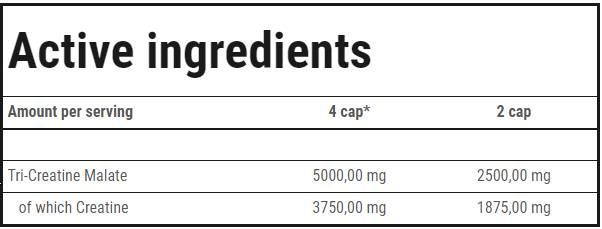 CM3 1250 | Tri -kreatin malate - 180 kapsul
