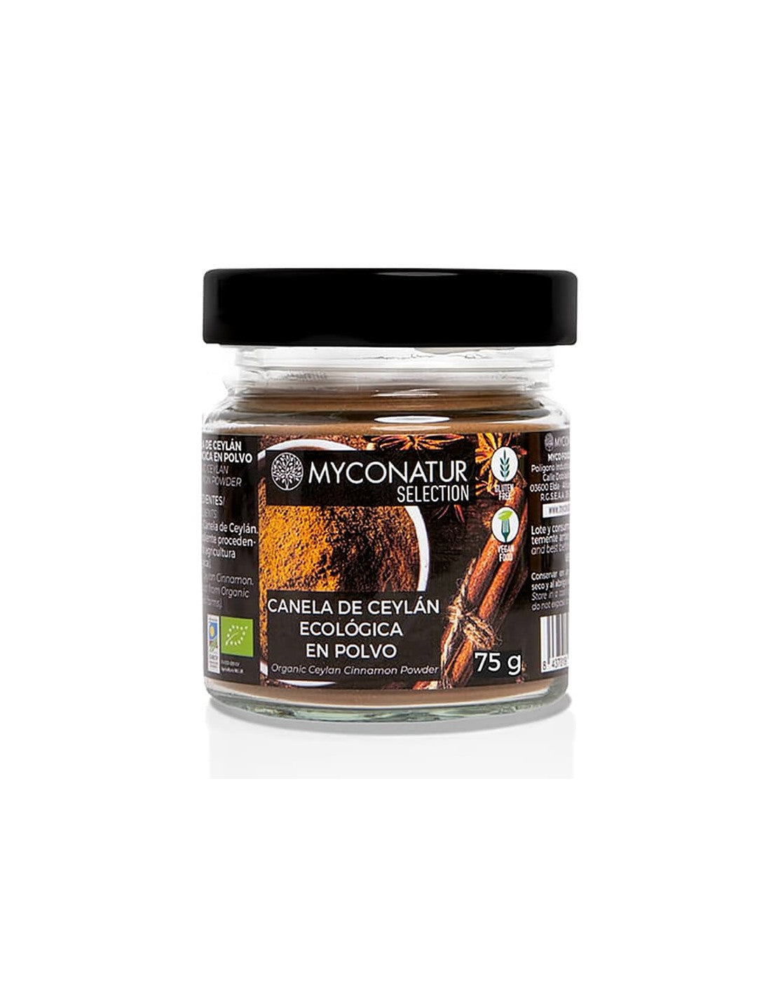 Organski cejlonski cimet v prahu - Canela de Ceylan, Bio, 90 g <tc>Myconatur</tc>