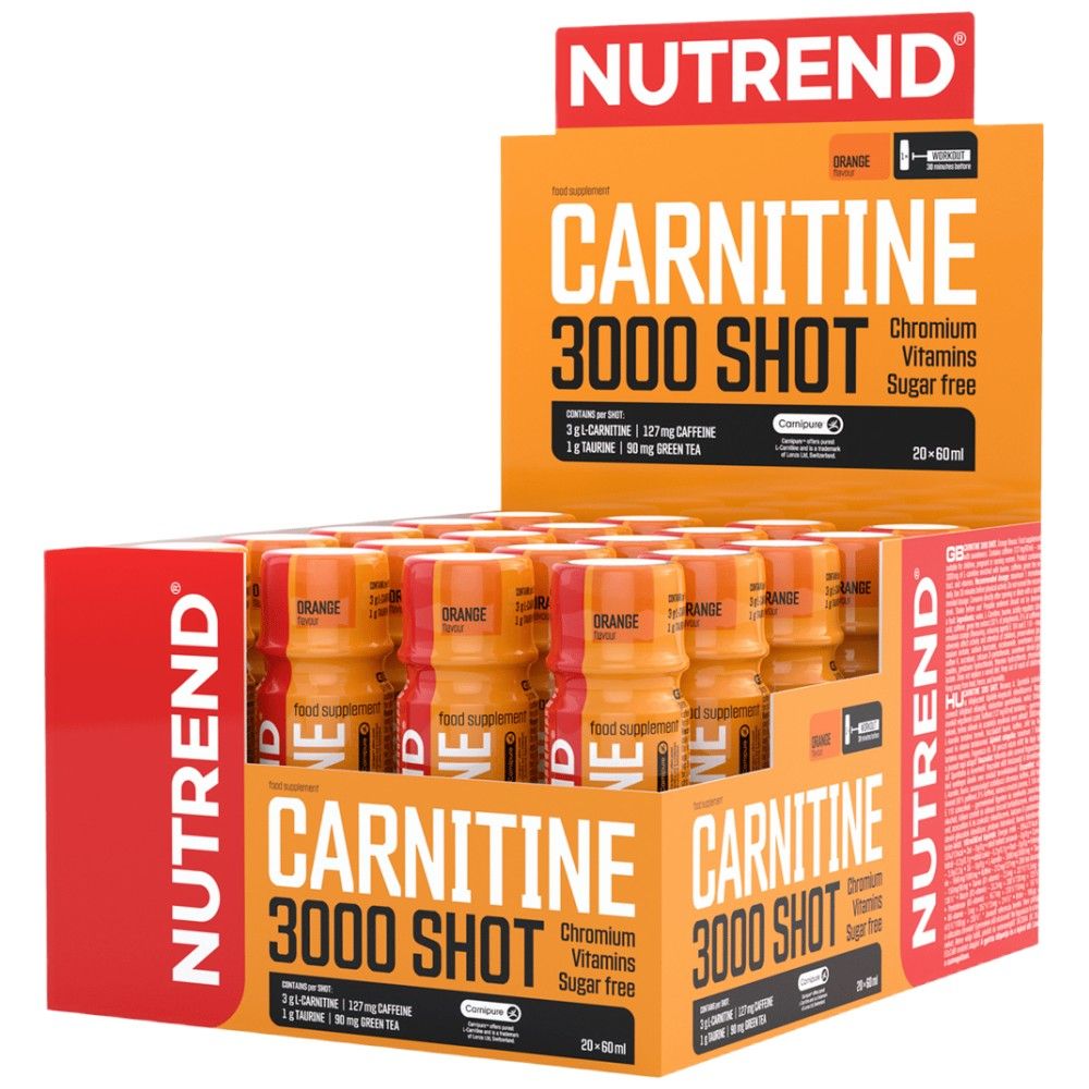 Karnitin 3000 strel - 20 x 60 ml