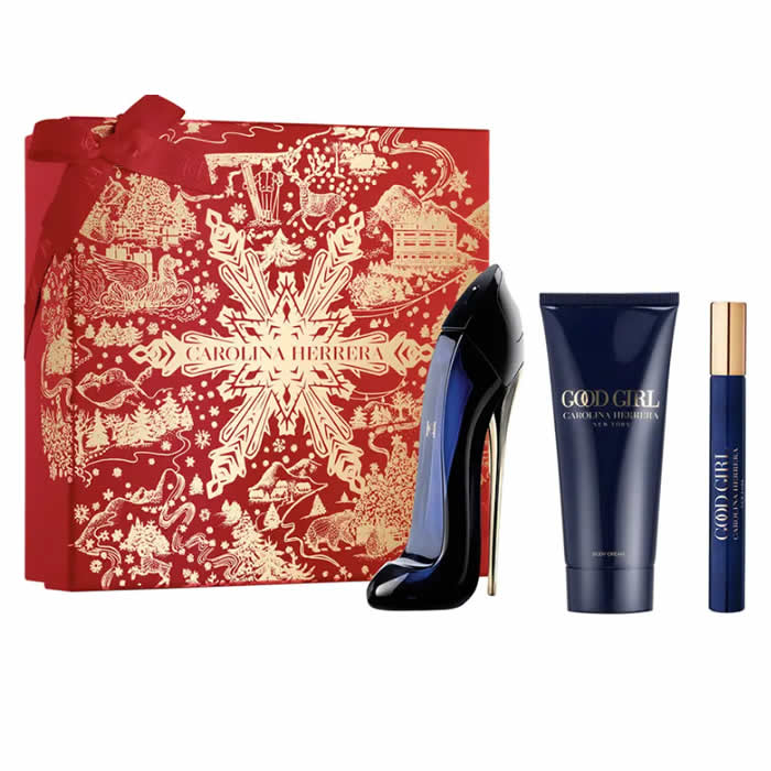 <tc>CAROLINA HERRERA</tc> Parfumska voda Good Girl v razpršilu, 80 ml, 3 kosi