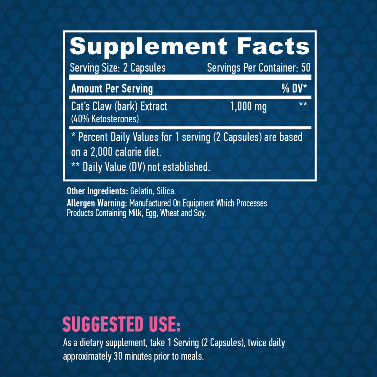 Claw 3% 500mg 100 kap