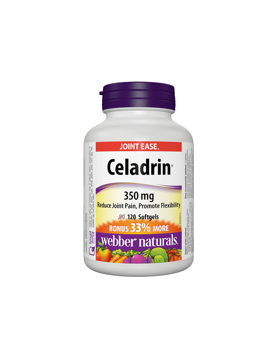 Celadrin / celadrin, 350 mg, 120 kapsul softgela