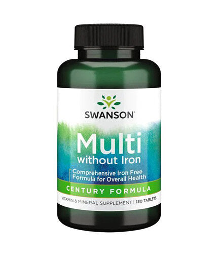 Century Formula Multivitamin brez železa - 130 tablet