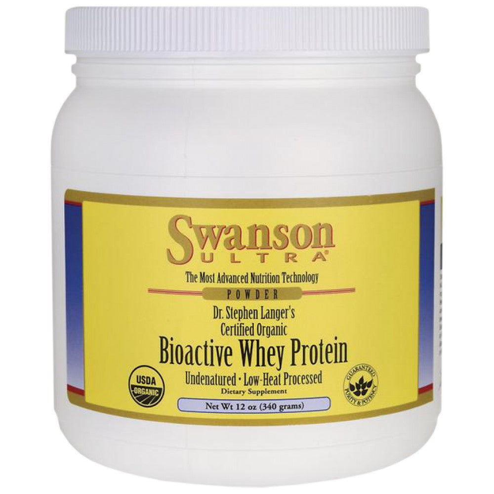 Certificirani organski nenačeli bioaktivni sirotkini beljakovine 340 gramov