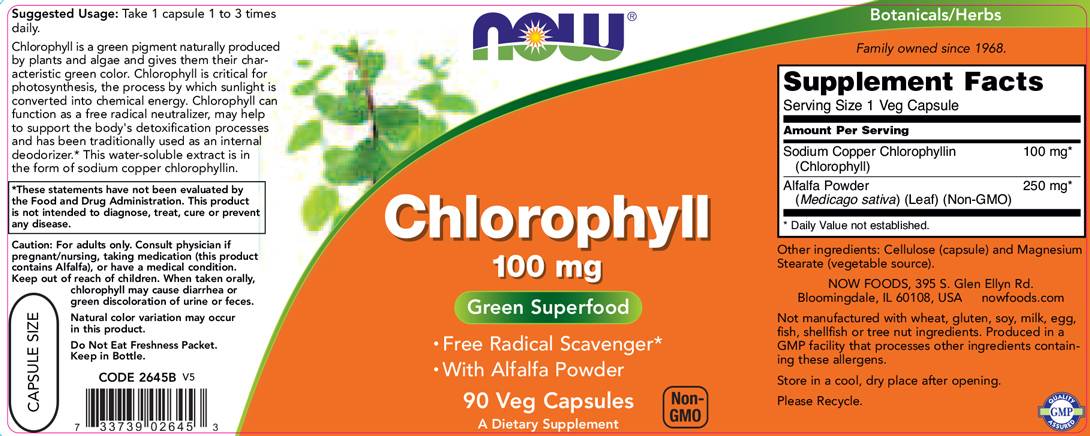 Klorofil 100 mg - 90 kapsul