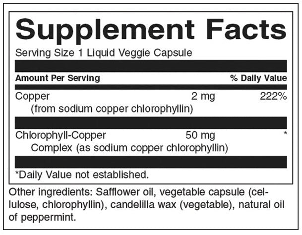 Klorofil 104 mg - 90 kapsul