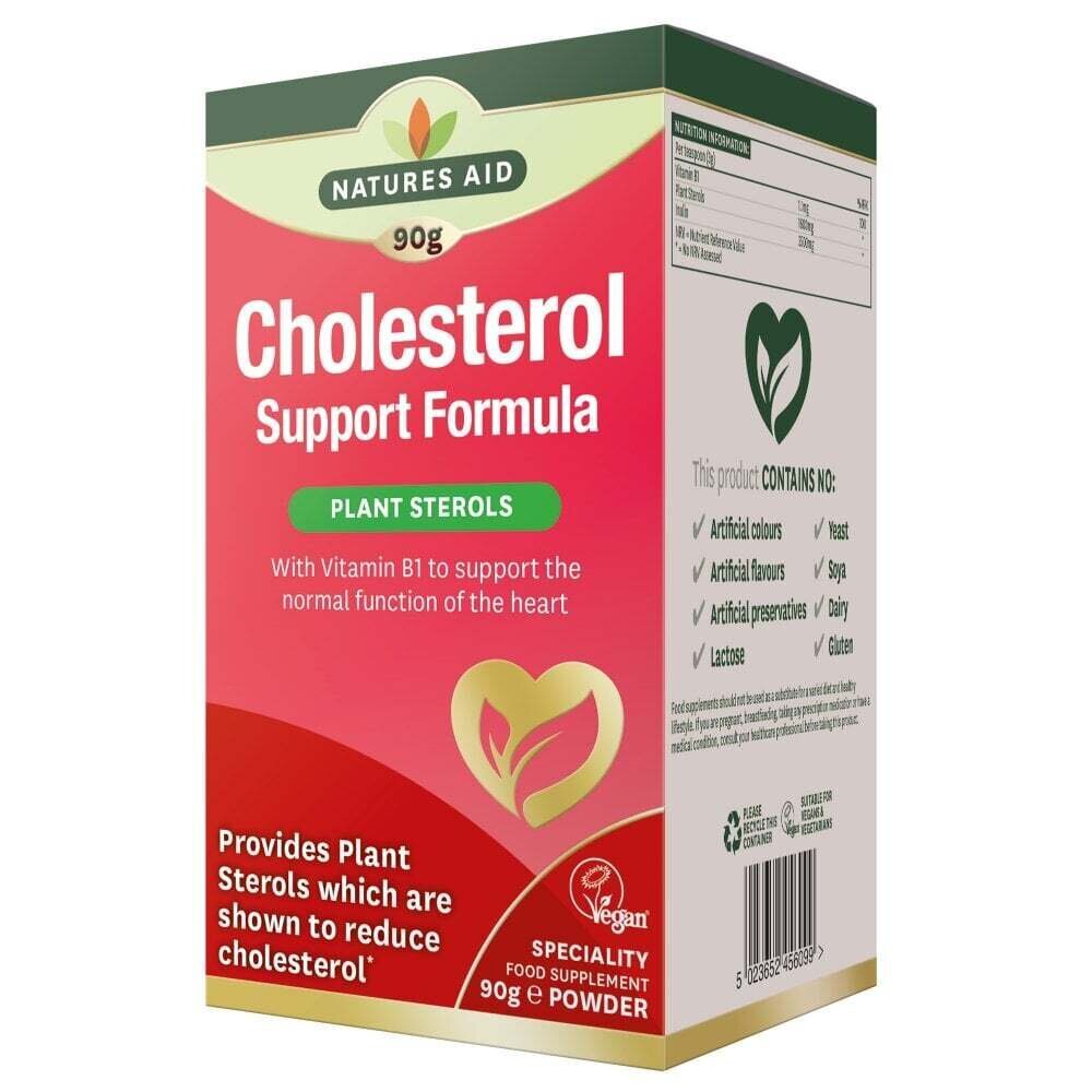 Formula za podporo holesterola 90G NaturesAid