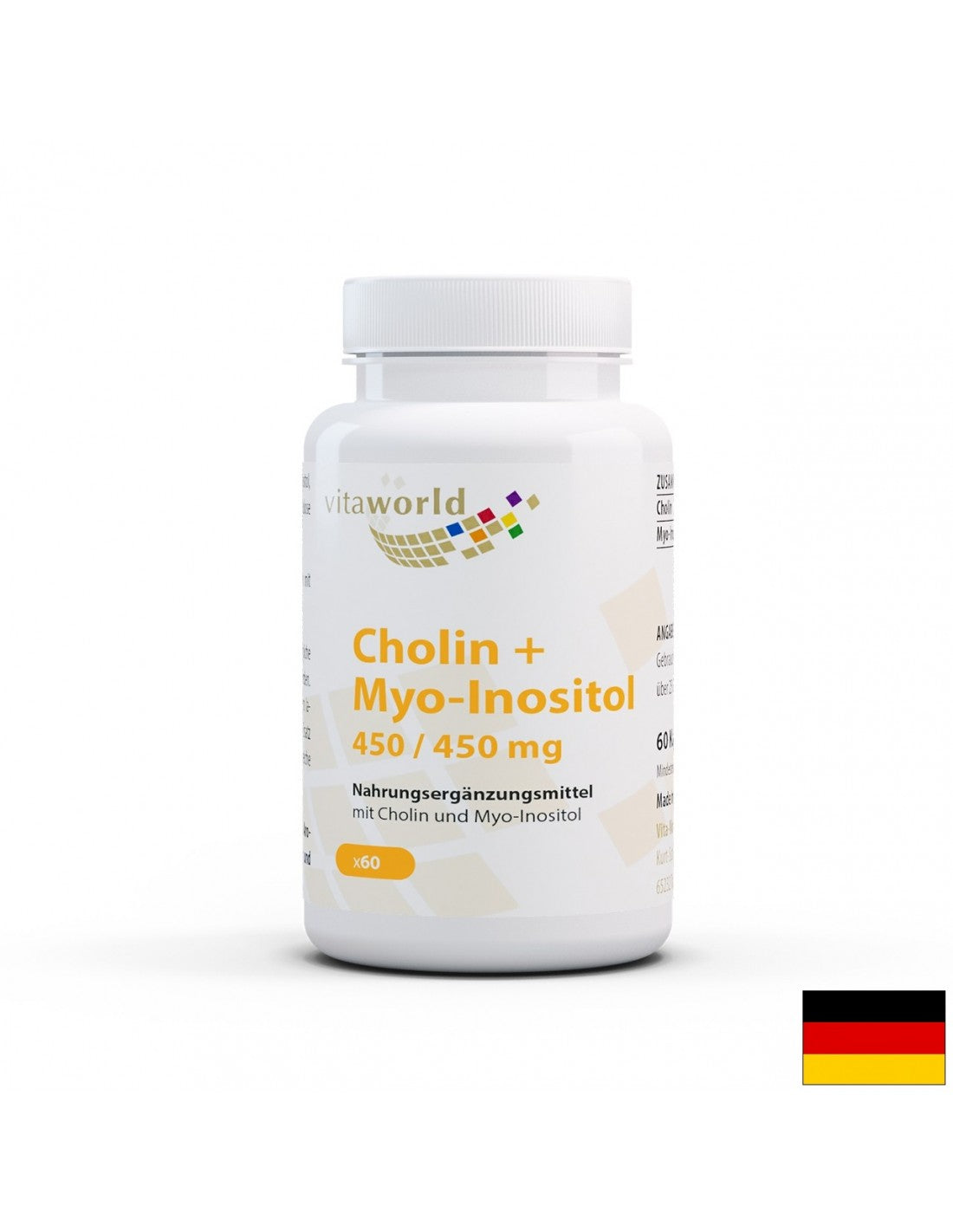 Cholin + mio-inozitol / cholin + mio-inozitol 450 mg, 60 kapsul