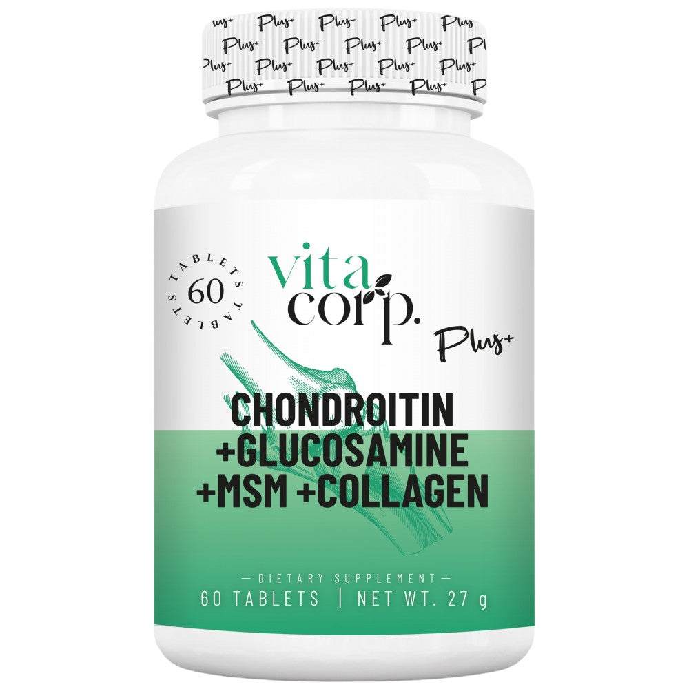 Hondroitin + glukozamin + msm + kolagen - 60 tablet