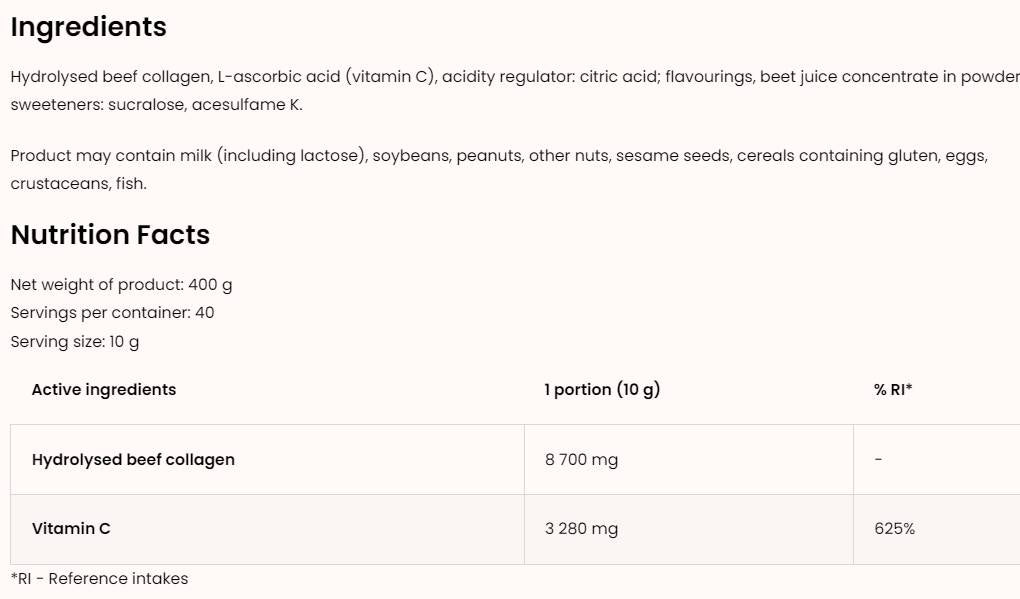 Kolagen + vitamin C v prahu | Miami Vibes Limited Edition 400 gramov