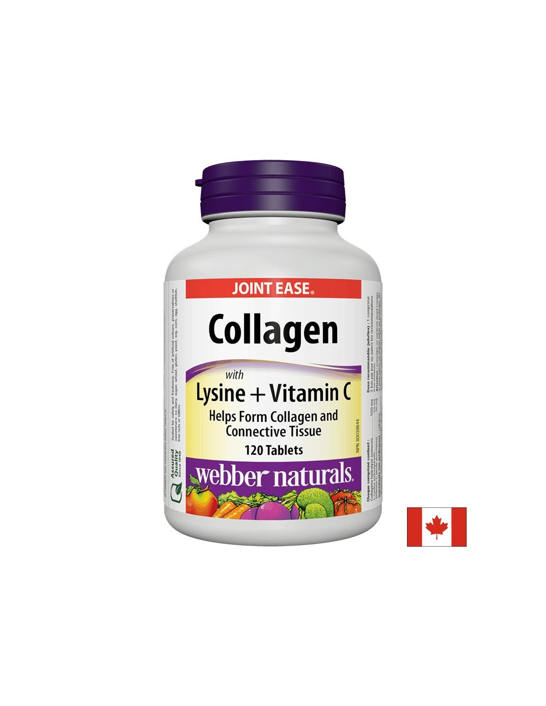 Kolagen z lizinom + vitaminom C/ kolagenom 500 mg z lizinom in vitaminom C x 120 tablete
