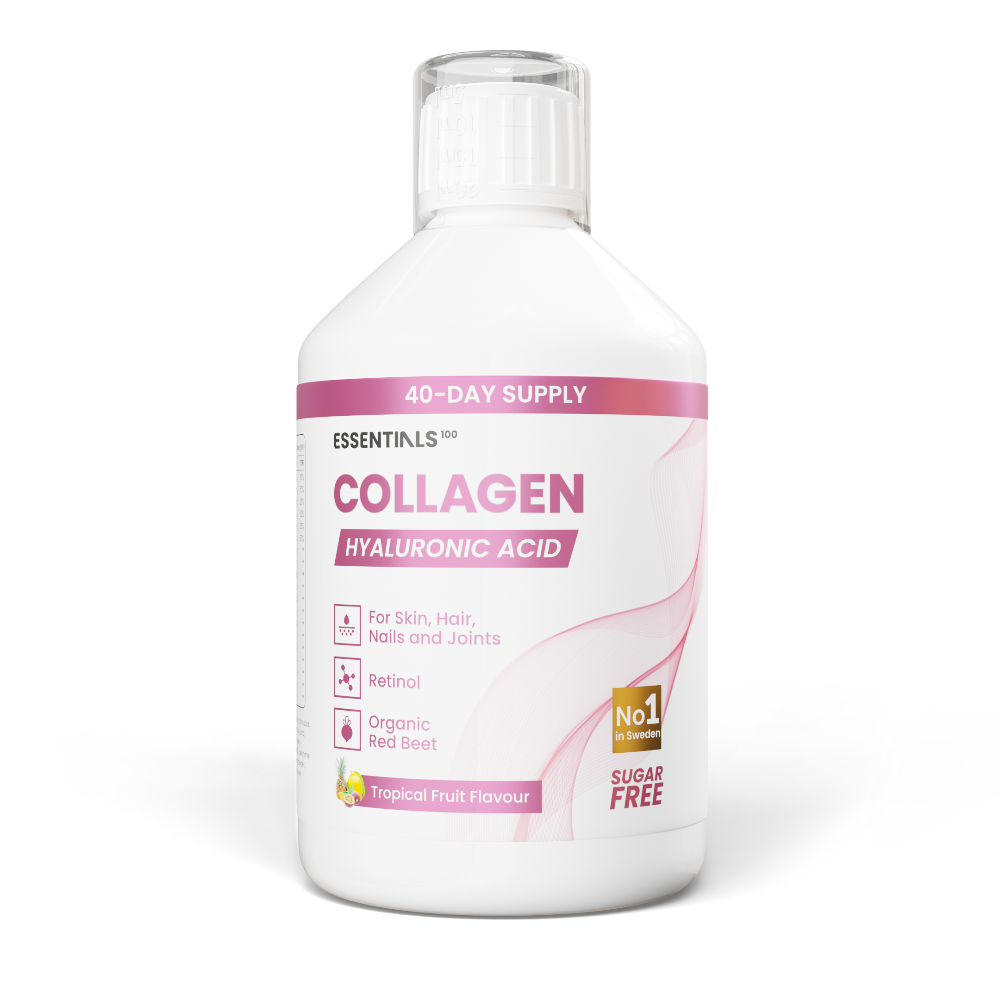Kolagen z retinolom, hialuronic, CoQ10 - (20/40 odmerkov, 500 ml)