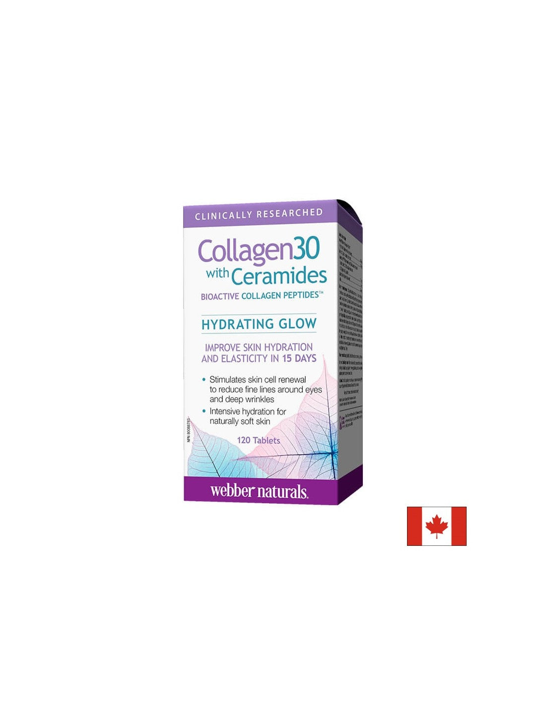 Collagen30® with Ceramides - Kolagen + Ceramidi, 120 tablet <tc>Webber Naturals</tc>