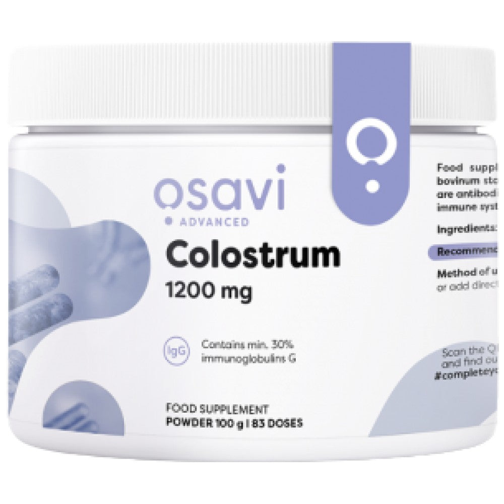 Kolostrum v prahu 1200 mg - 100 gramov