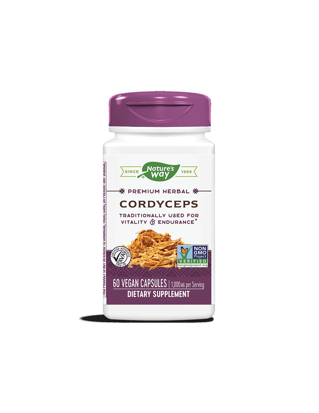 Cordyceps 500 mg x 60 Kapsula narava pot