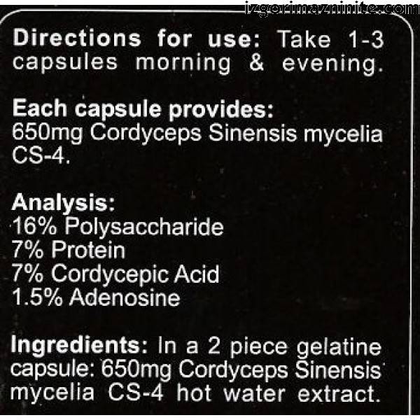 Cordyceps CS-4 90 kapsule