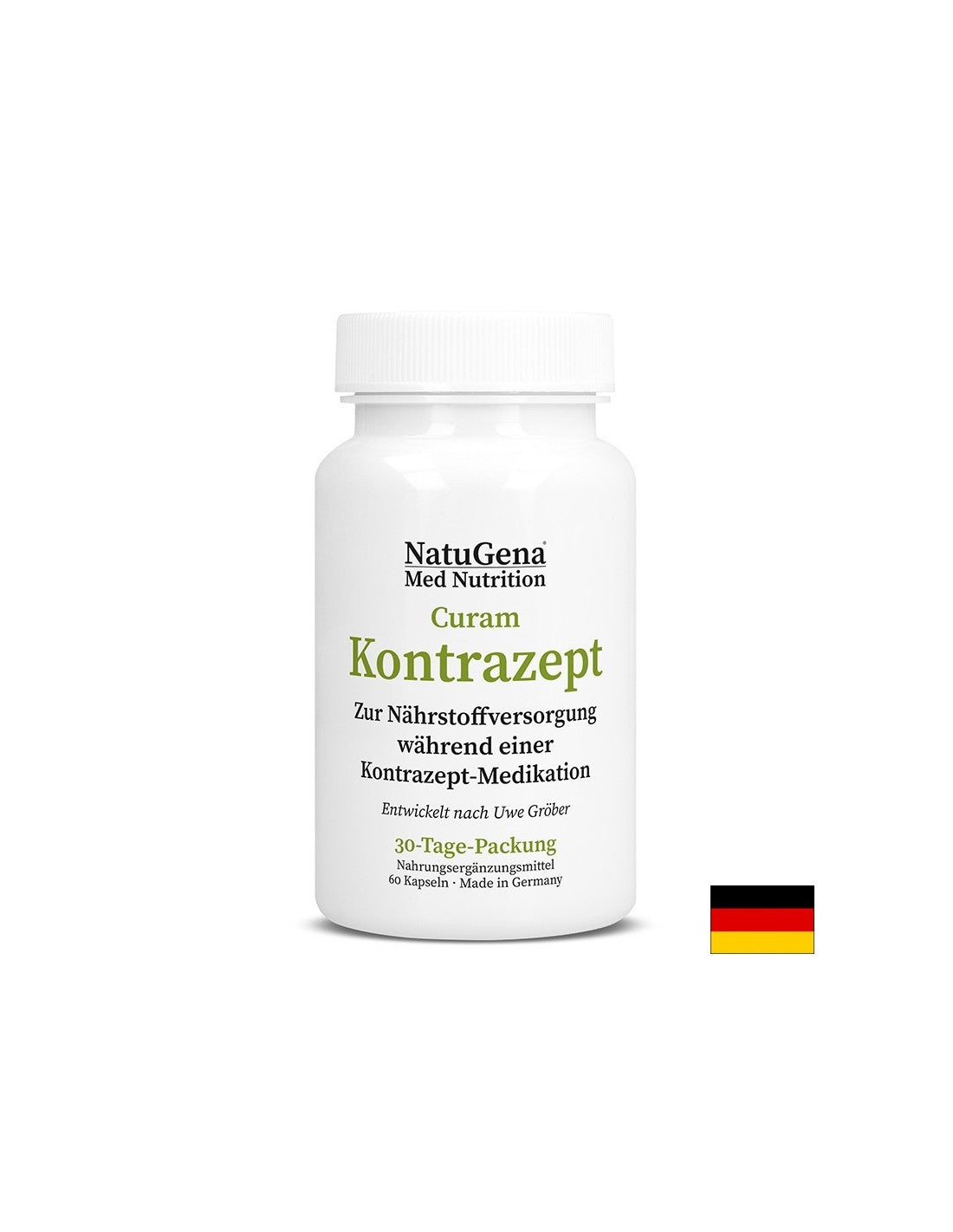 Curamkontrazept (vitamini in minerali za podporo hormonskega ravnovesja), 60 kapsul