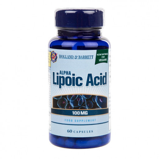 Alpha lipojska kislina 100 mg - 60 kapsul