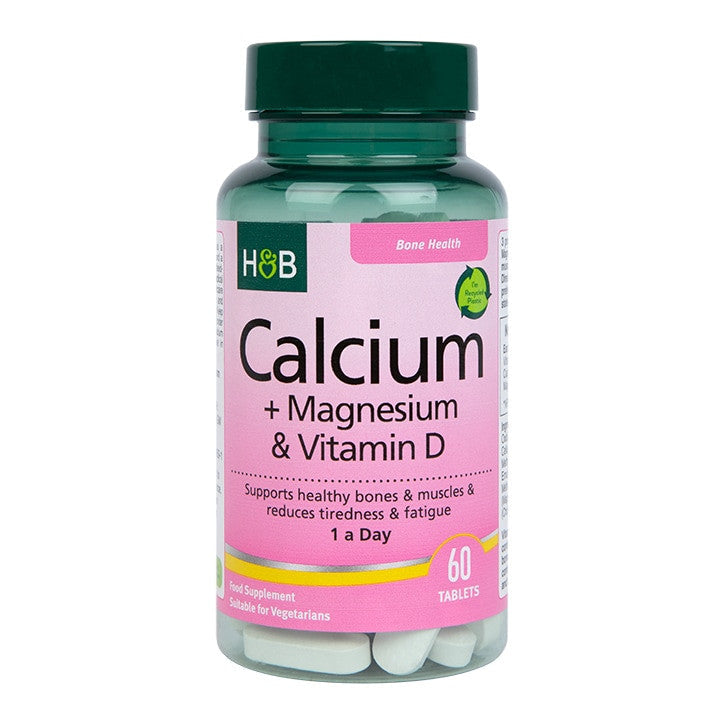 Kalcijev magnezij in vitamin D (kalcij, magnezij in vitamin D) 60 tablet Holland & Barrett