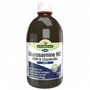 Koncentrirana tekoča formula za zdrave sklepe z glukozaminom, MSM in hondroitinom (glukozamin, MSM in tekočina s hondroitinom) 500ml Naturesaid