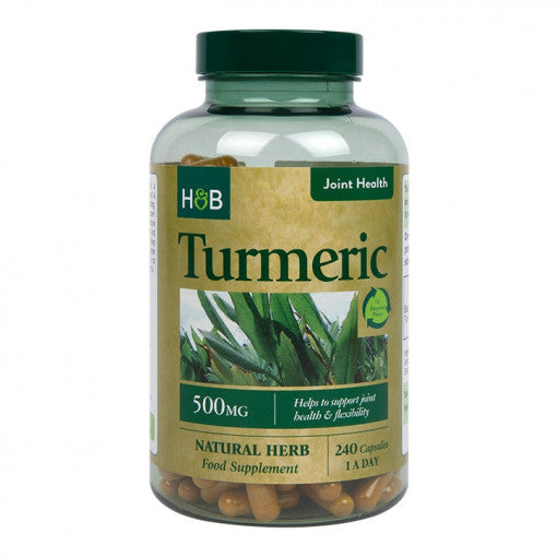 Kurkuma 500mg 240 Capsules Holland & Barrett