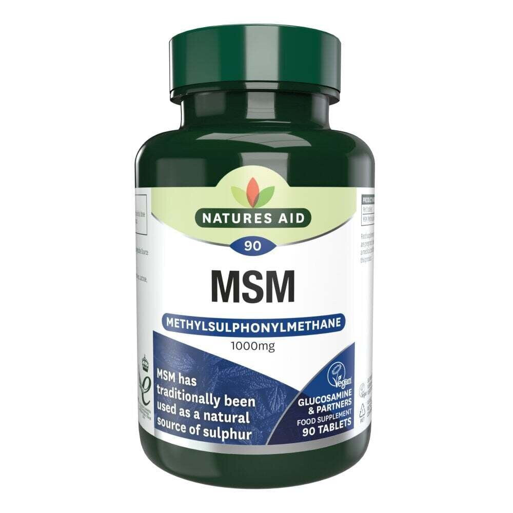 Metilsulfonilmetan MSM (metilsulfonilmetan MSM) 1000mg 90 tablet Natursaid
