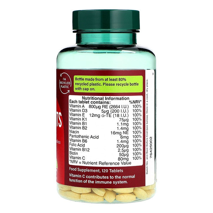 Multivitamini in minerali (Multivits) 120 tablet Holland & Barrett