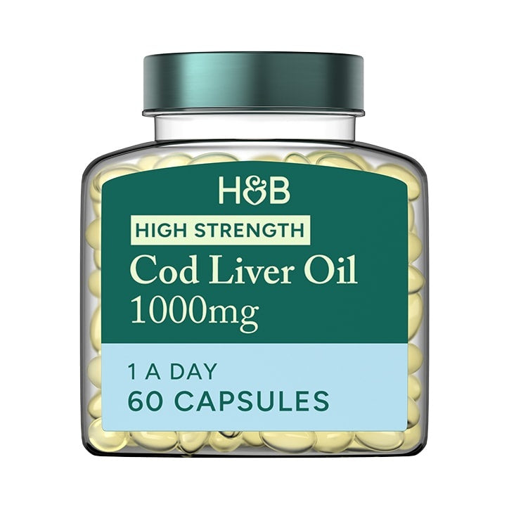 Olje jeter Cod 1000 mg - 60 gel kapsul