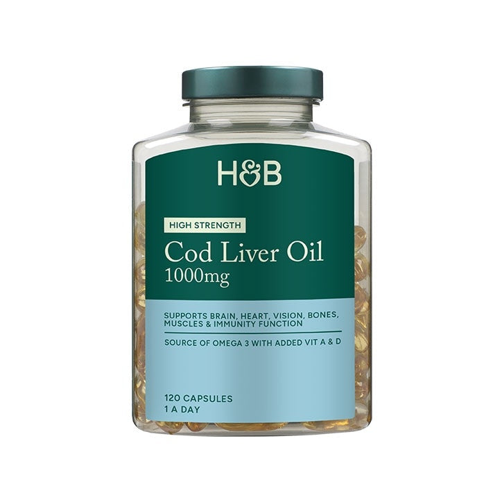 Olje jeter Cod 1000 mg - 120 gel kapsul