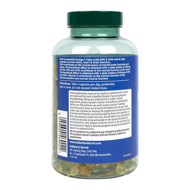 Olje jeter Cod 1000 mg - 120 gel kapsul