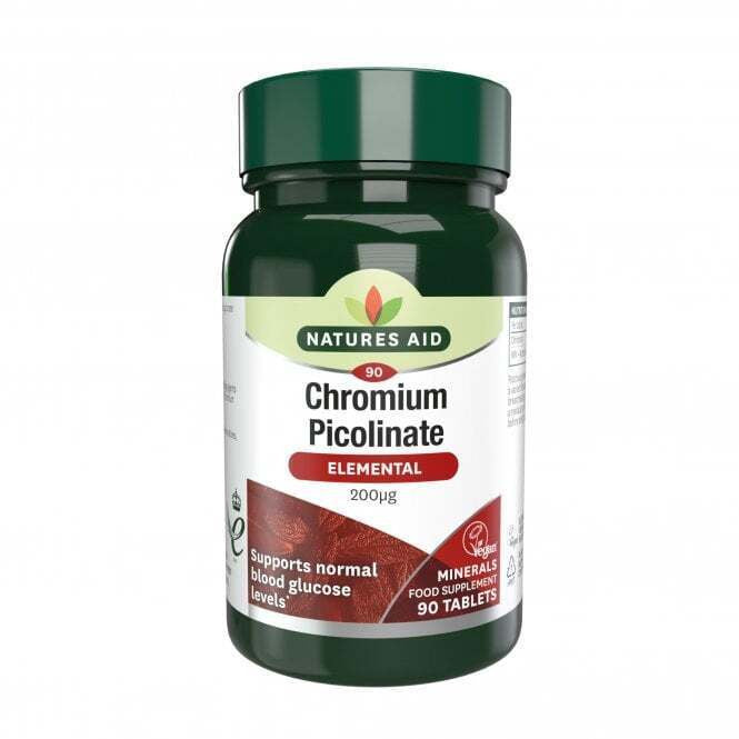 Krom pikolinat 200mcg 90 tablete Naturesaid