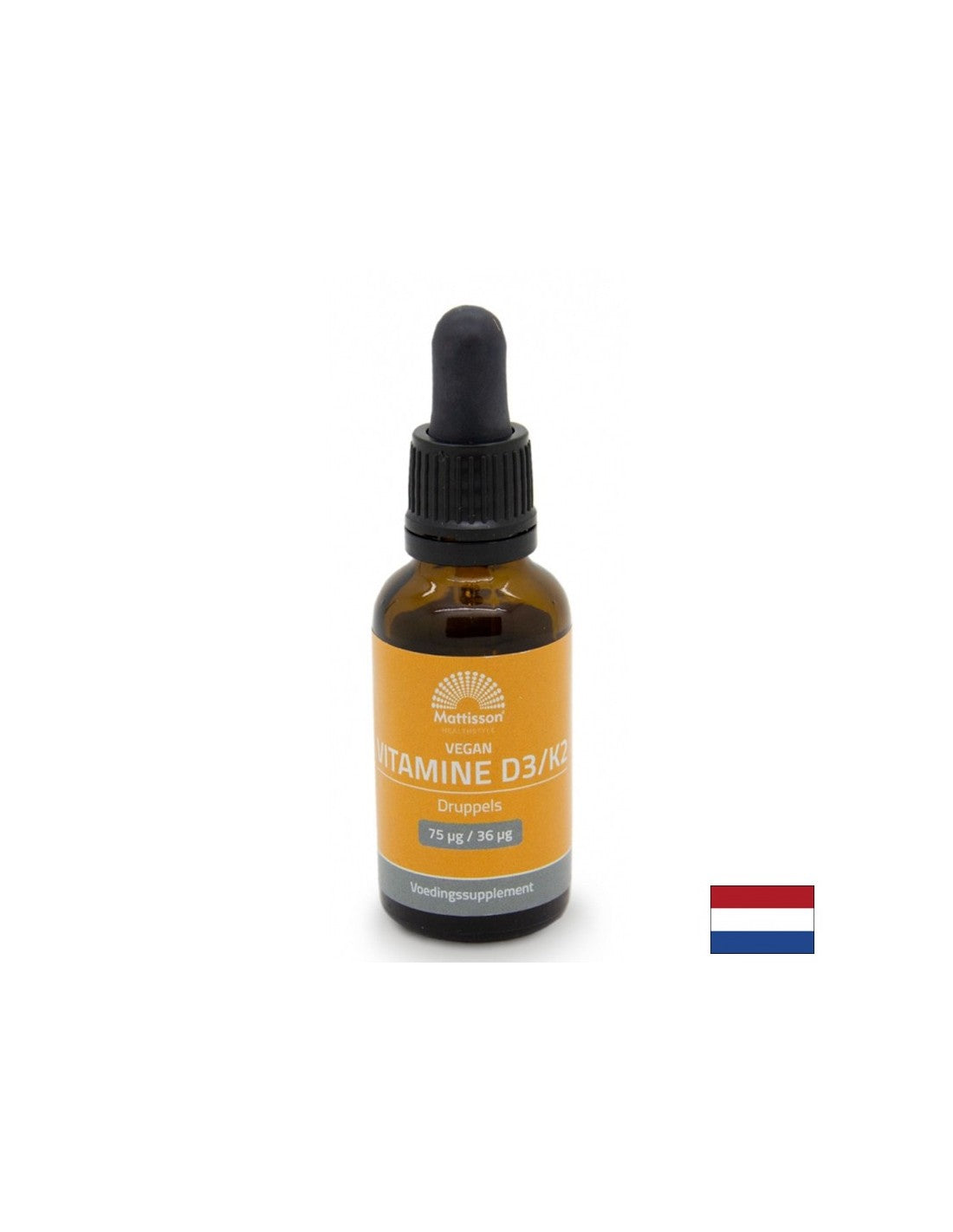 Kosti in sklepi - vitamin D3 (300 iu) + K2 (3,6 µg) veganske, 25 ml kapljic