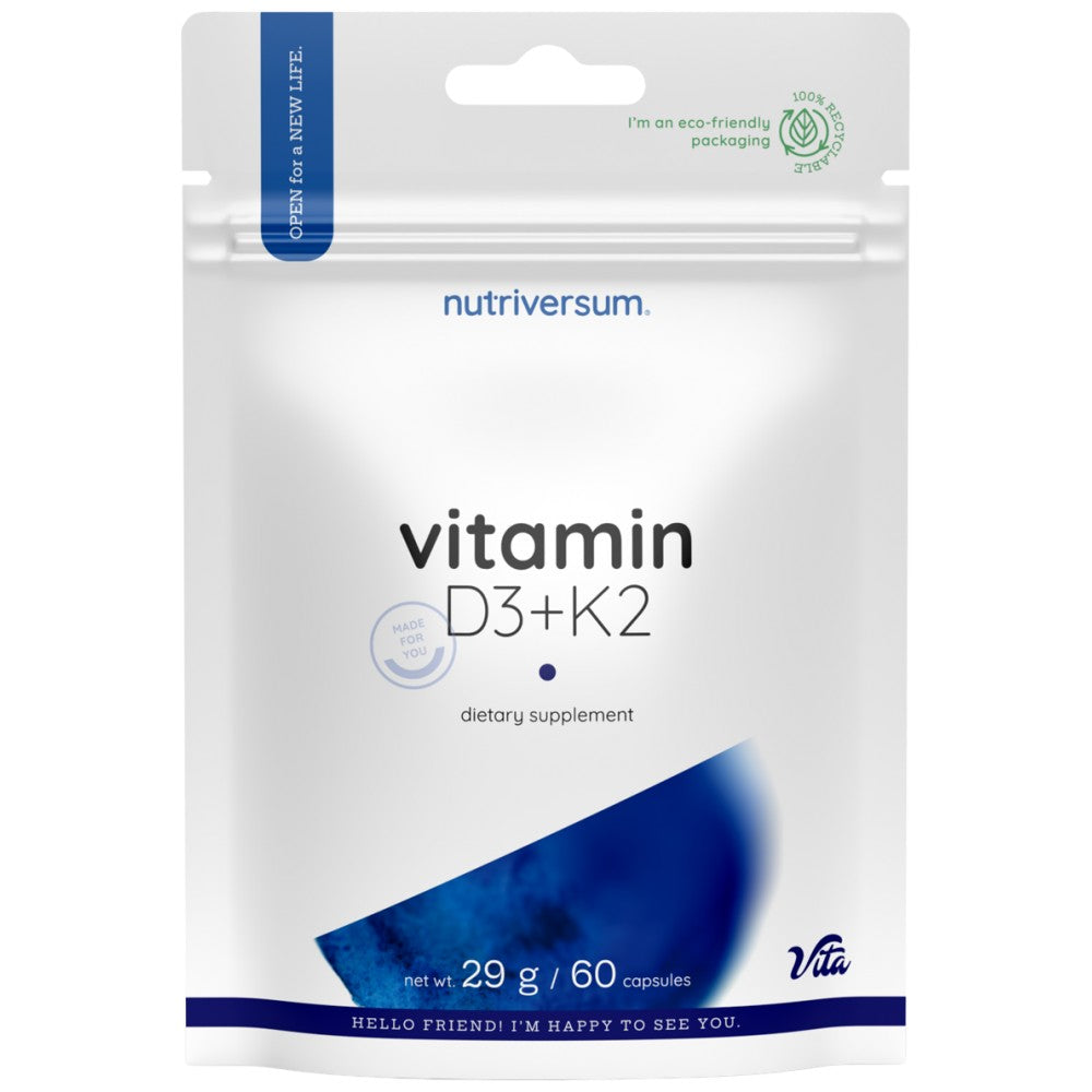 D3 + K2 Vitamin 60 kapsul