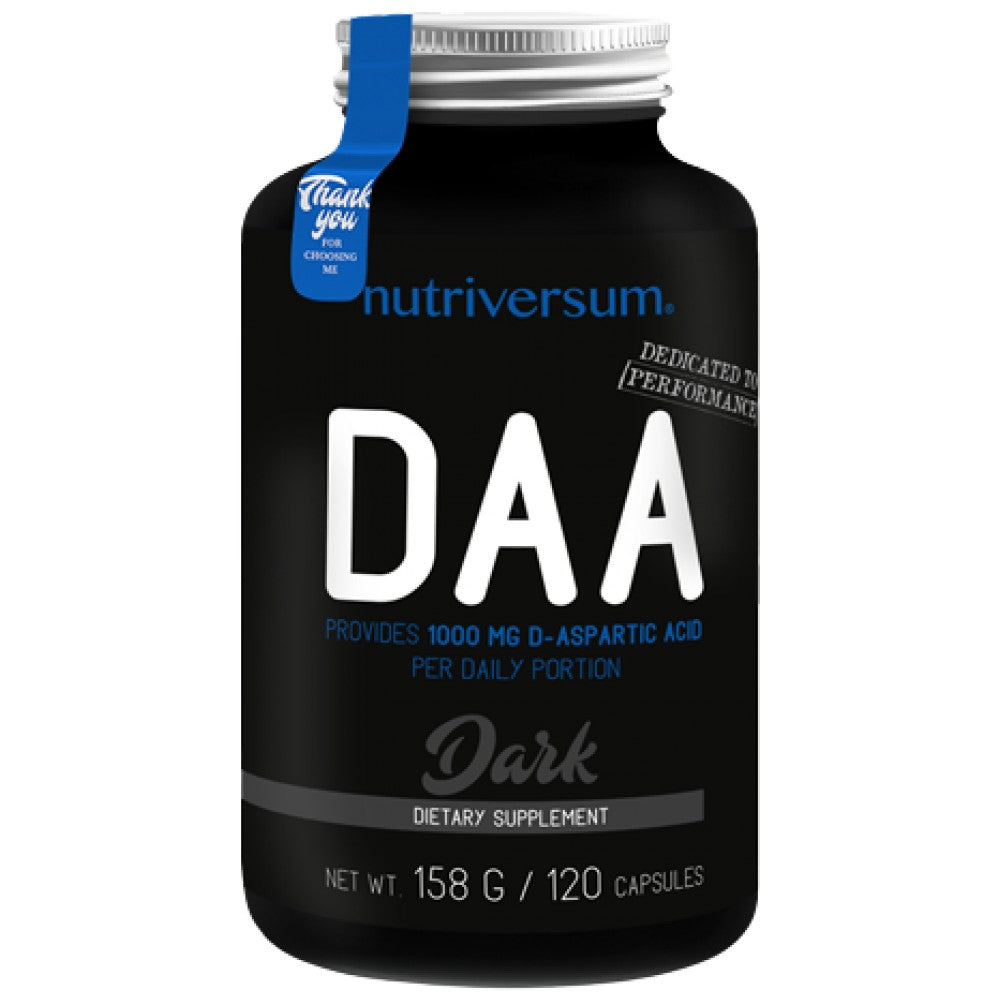 DAA temno | D-aspartinska kislina 1000 mg 120 kapsul
