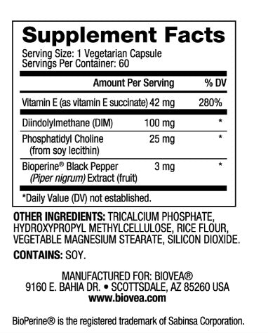 DIM (diindolilmetan) 100 mg / 60 kape