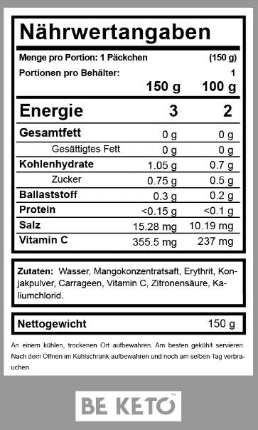 Diet Jelly Konjac - 150 gramov