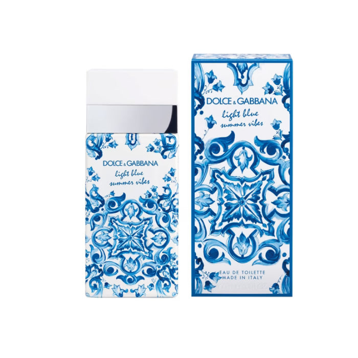 Dolce in Gabbana Svetlo modra poletne vibracije Eau de toalete Spray 100ml