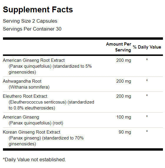 Dvojna ginseng plus 395 mg - 60 kapsul