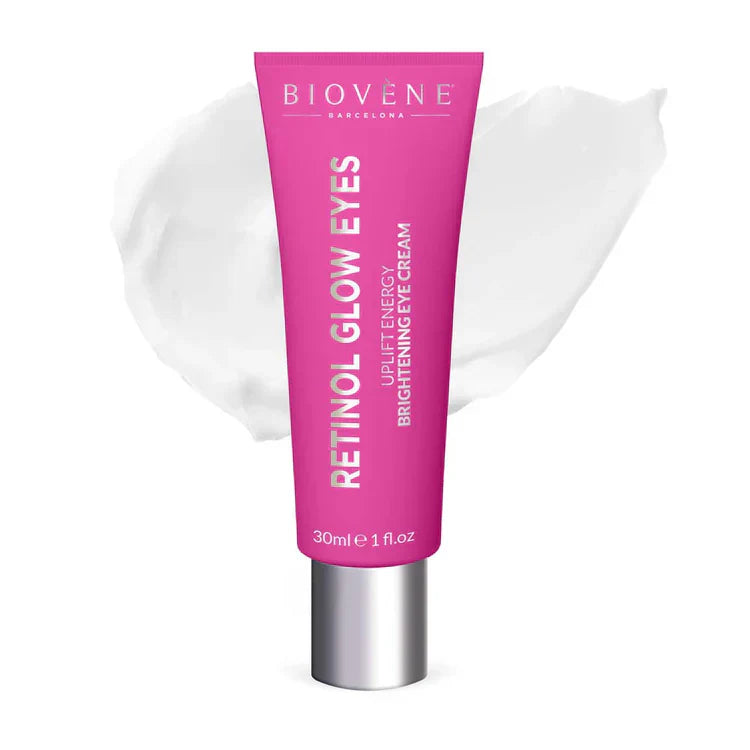 Retinol Glow Eye Cream z vitaminom E za pomlajevanje območja očesa 30 ml