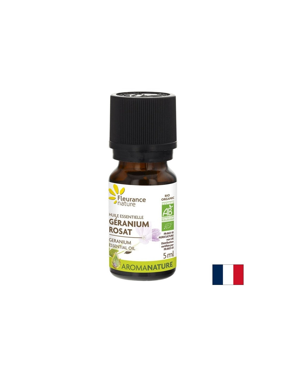 Eterično olje Geranium, Bio, 5 ml