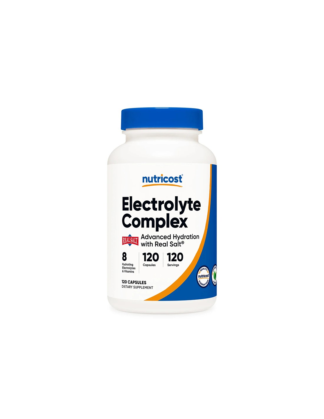 Elektroliti + vitamini in minerali - Kompleks elektrolitov, 120 <tc>Nutricost</tc> kapsule