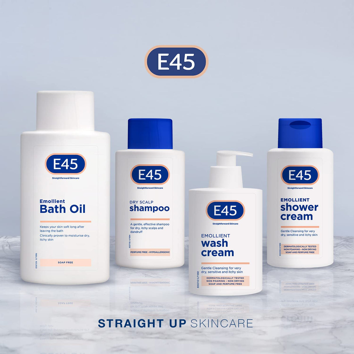 E45 dermatološki šampon proti suhemu lasišču - 200 ml