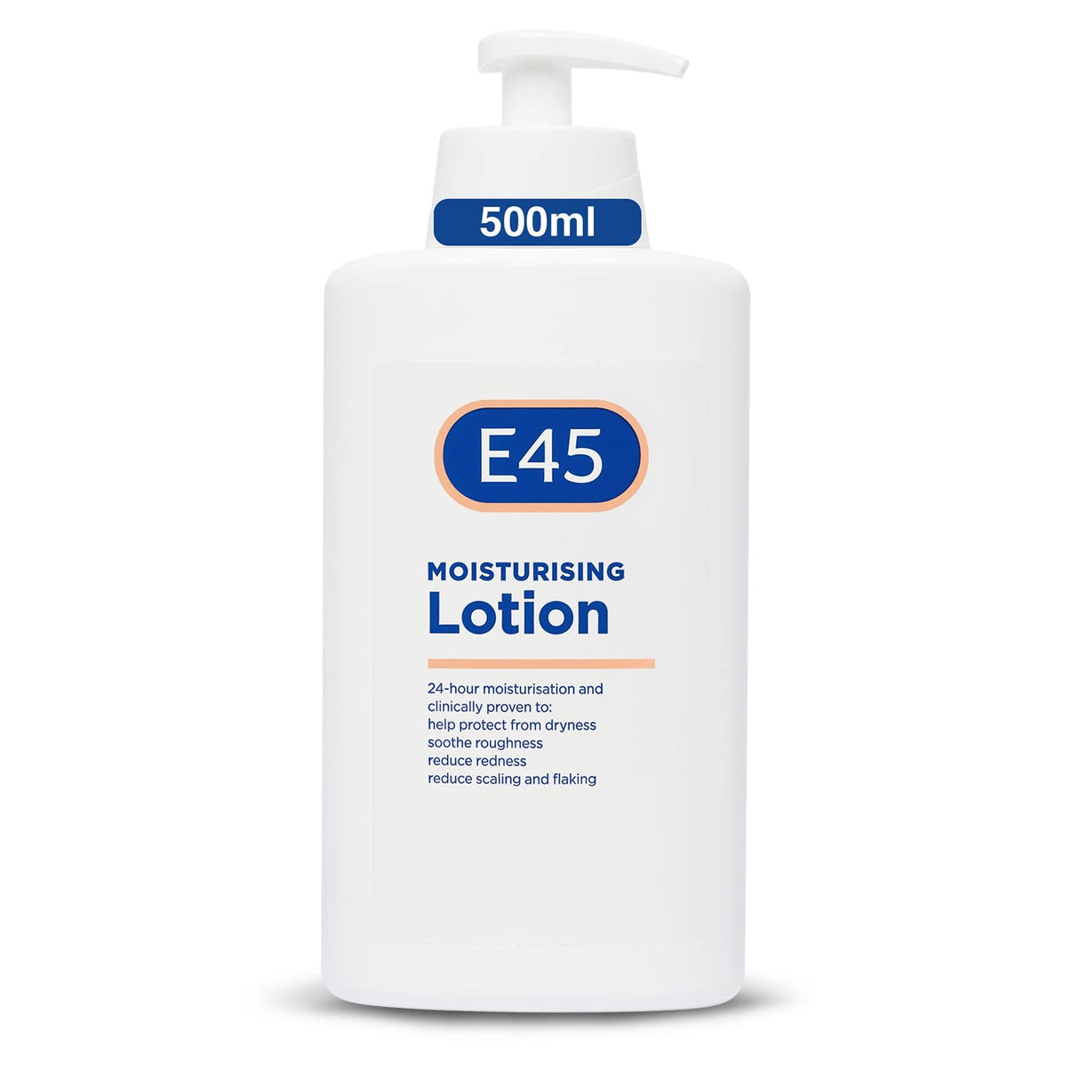 E45 vlažilni losjon za suho in občutljivo kožo - 500 ml