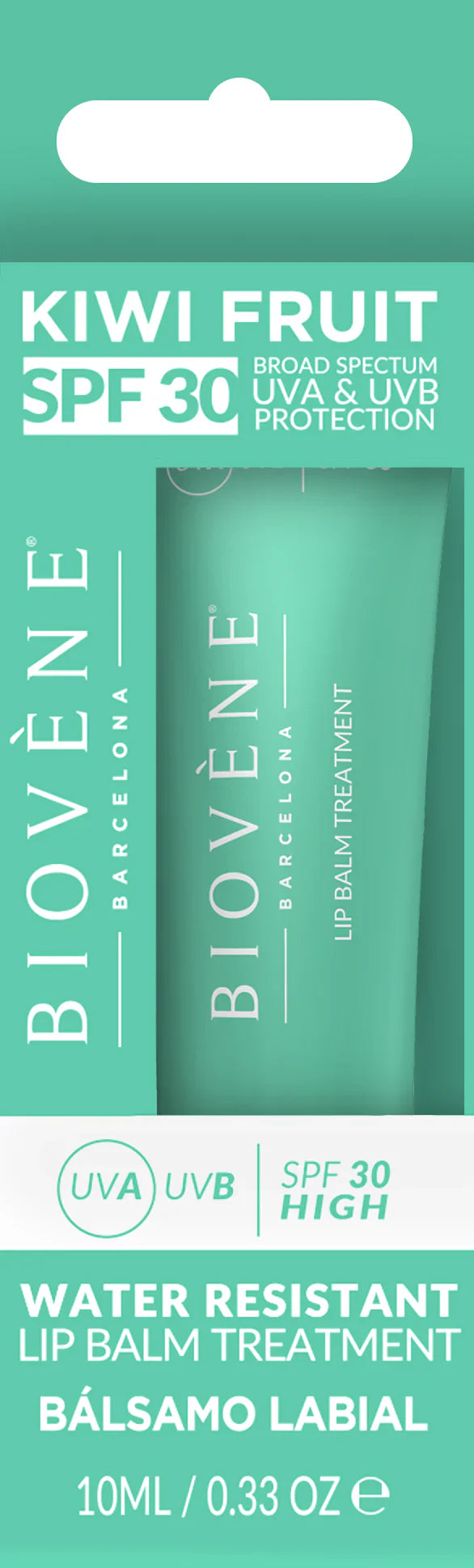 Kivi balzam za ustnice za zaščito pred soncem SPF 30 - 10 ml