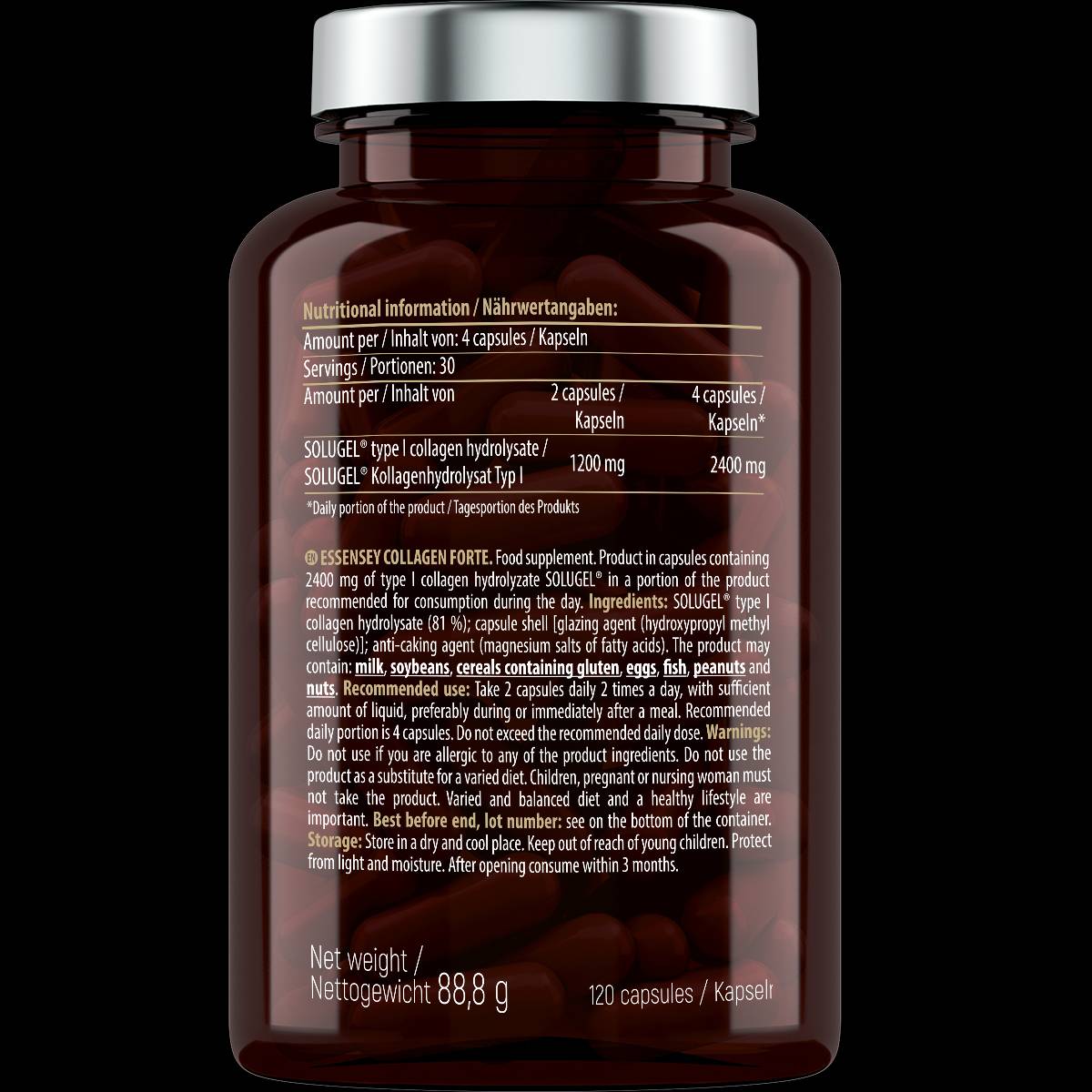 Kolagen Forte 600 mg - 120 kapsul