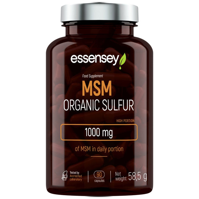 MSM Organic Sulfur 500 mg - 90 капсули - Feel You